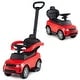 preview thumbnail 6 of 7, 3 in 1 Licensed Land Rover Sliding Walking Car Toddler Push Car Red