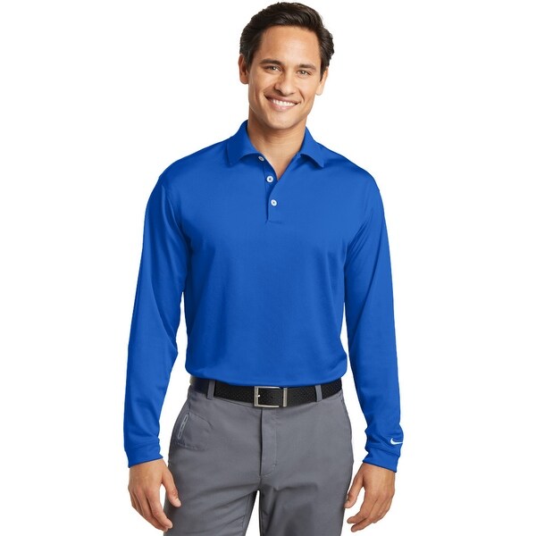men's long sleeve dri fit polo shirts