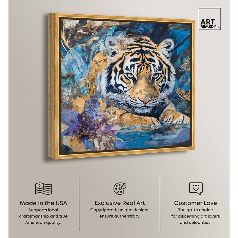 King of the Jungle Canvas by Art Remedy