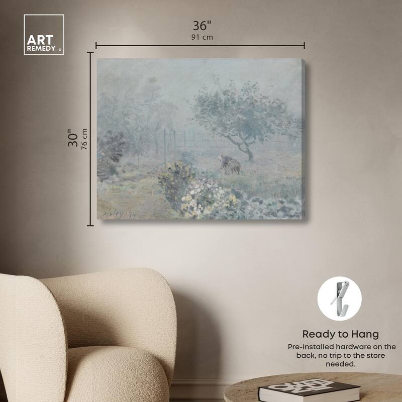 Fog Canvas by Art Remedy, Gallery Wrapped