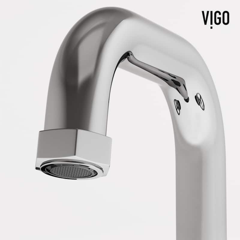 VIGO Hart 7" H 2-Handle Widespread Bathroom Faucet