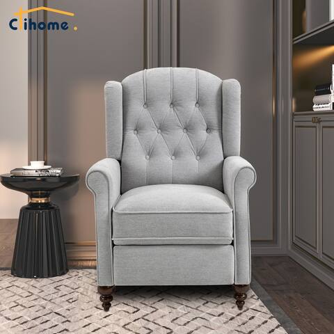Clihome Push Back Reclining Chair