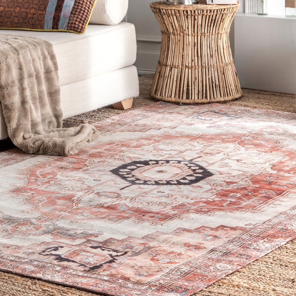 Nuloom Minna SpinClean Vintage Area Rug