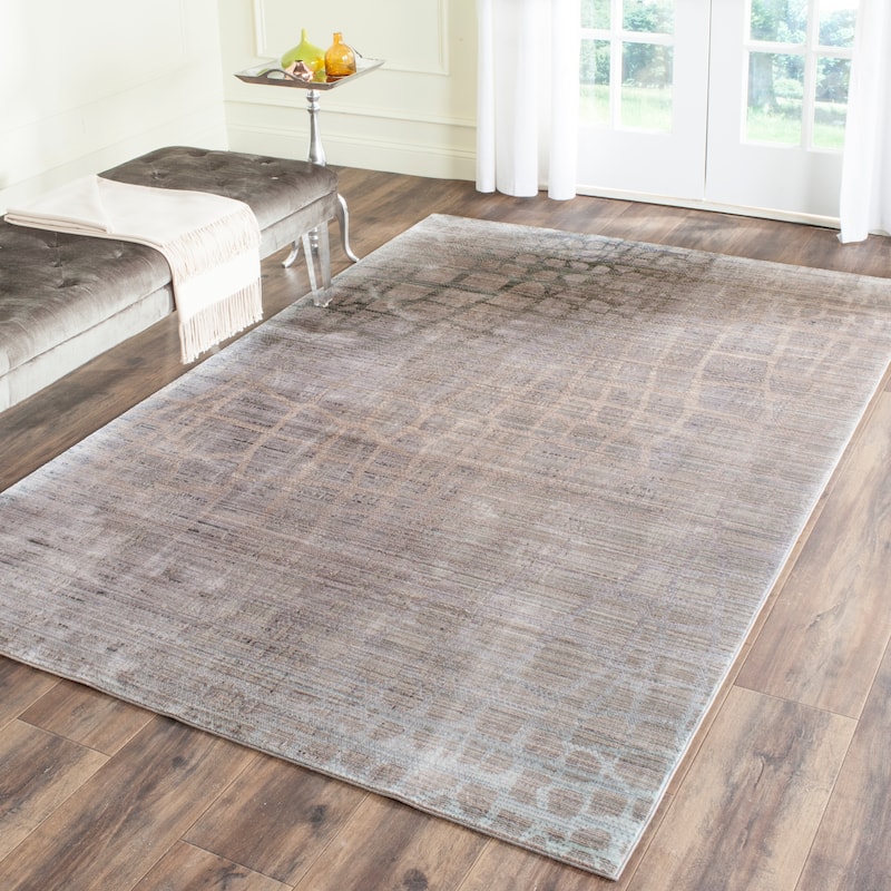 SAFAVIEH Valencia Nazila Distressed Vintage Boho Oriental Polyester Rug
