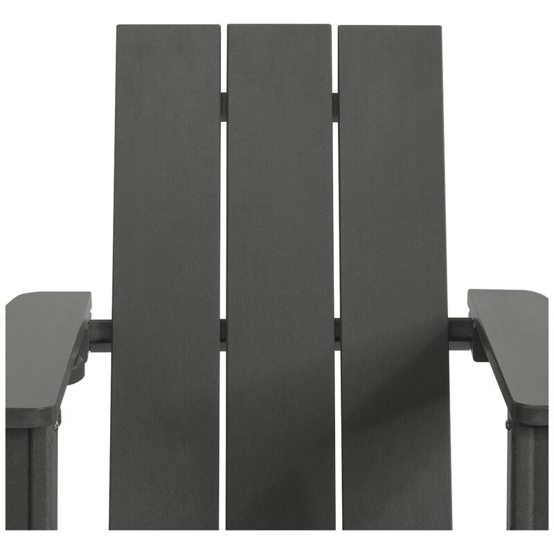 Shoreside Kids Outdoor Poly Adirondack Rocking Chair with Cup Holder (Set of 2)