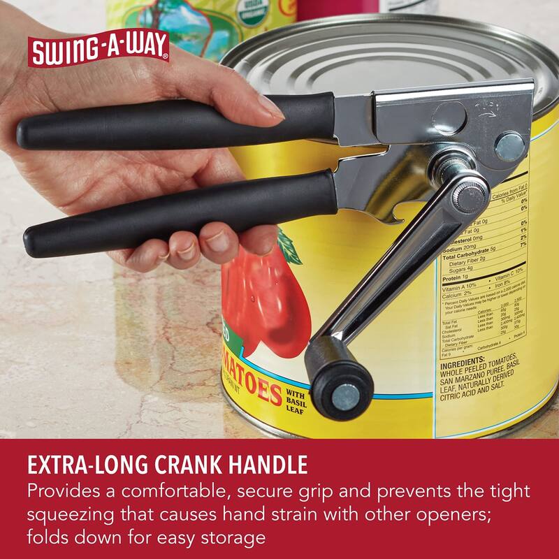 Swing A Way Extra Easy Can Opener - 10.3-inch