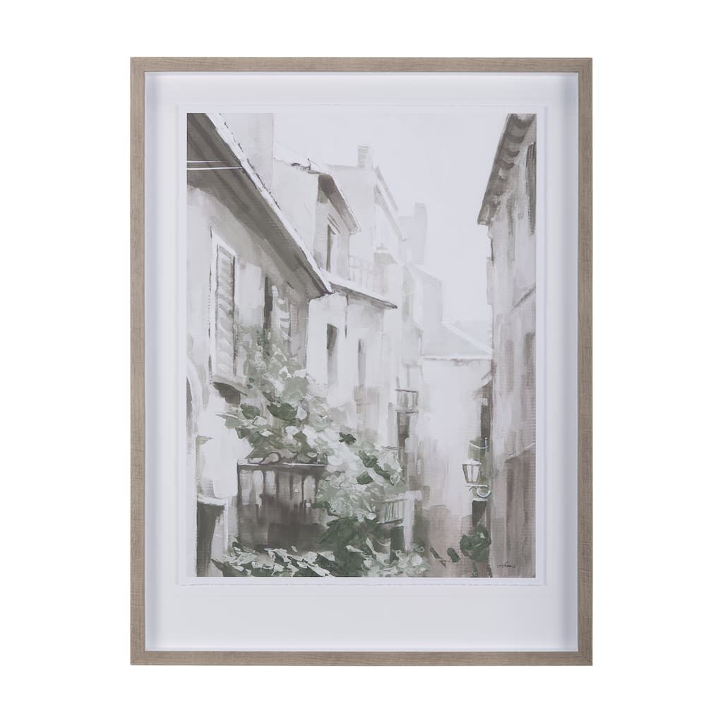 The Old Lodge Lane I Framed Art Print