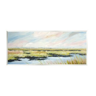 Stupell River with Pastel Sky Wall Plaque Art Design By Gina Kelly ...