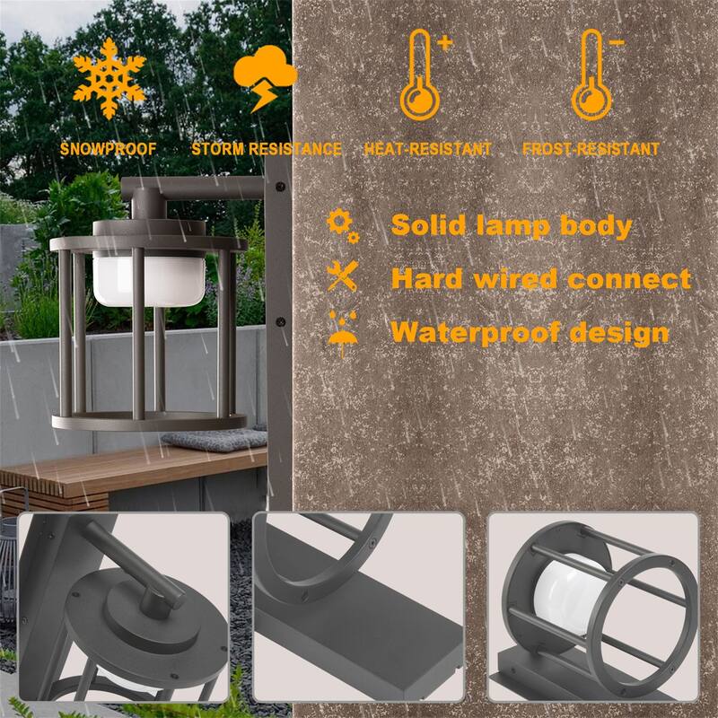 Modern Waterproof Wall Lamps Garden Light