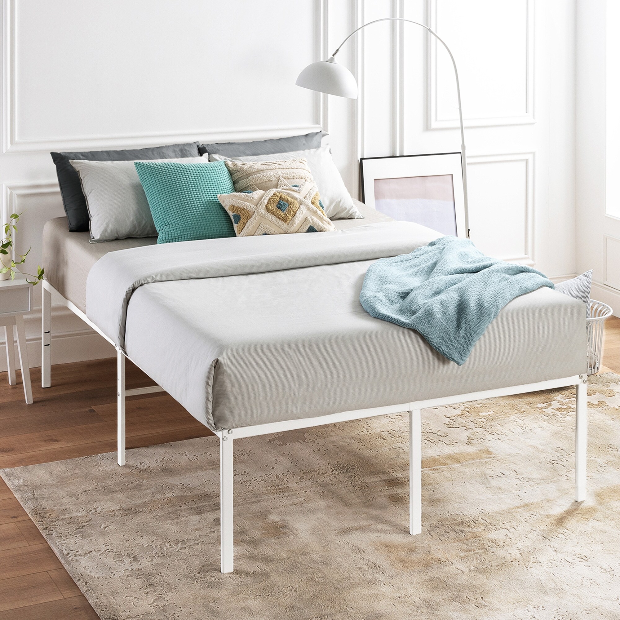 Crown comfort size 18 inch outlet metal platform bed frame