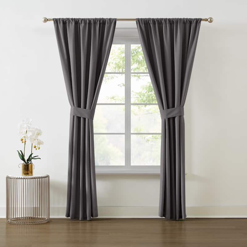 Truly Soft Everyday Window Curtain Panel Pair