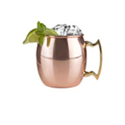 Moscow Mule Copper Cocktail Mug by True - 3.75" x 4.75"