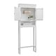 preview thumbnail 6 of 4, Teamson Home Lisbon Wooden Over-the-Toilet Space Saver - 7.52" L x 24.02" W x 67.01" H