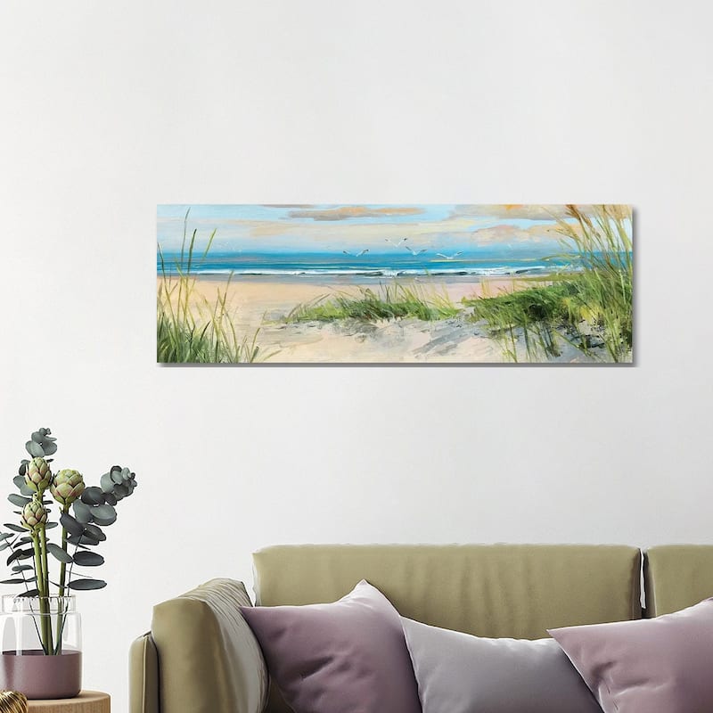 iCanvas "Catching The Wind II" by Sally Swatland Canvas Print - 16x48x1.5
