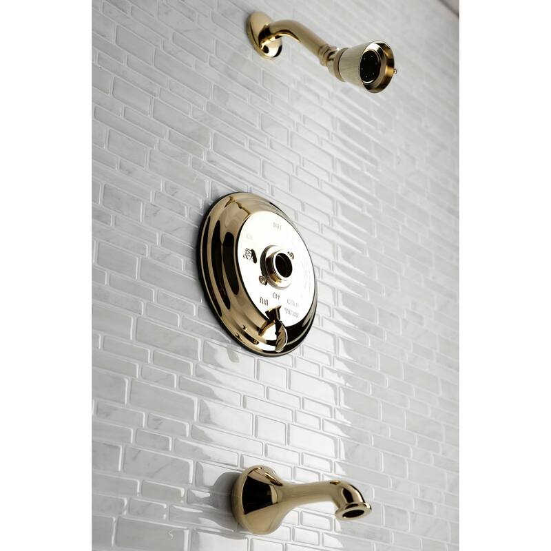 Kingston Brass Tub and Shower Trim Package with 1.8 GPM Multi Function
