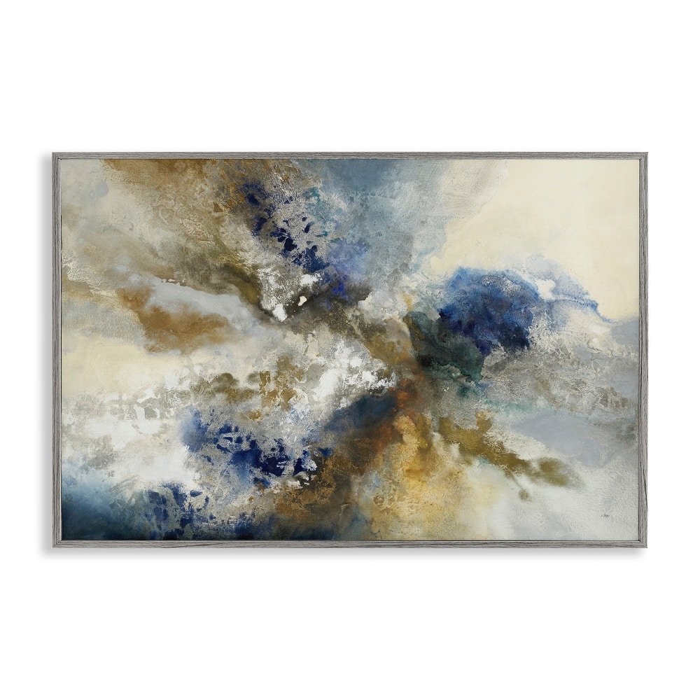 Stupell Expressive Neutral Distortion Framed Giclee Art Design By K. Nari