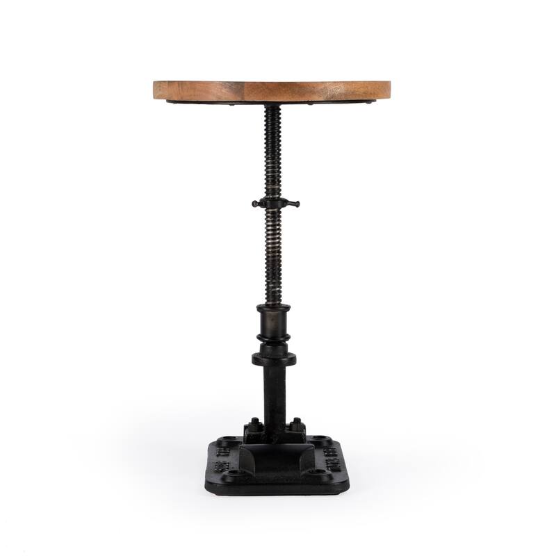 Ellis Adjustable Pedestal Side Table