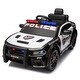 preview thumbnail 23 of 57, Dodge Charger 12V Kids Police Car Ride On with Remote Control, Three Speed Adjustable, LED Lights for Children Aged 37-96 Months