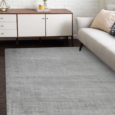 Cordi Handmade Modern Contemporary Solid Area Rug