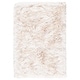 preview thumbnail 24 of 86, SAFAVIEH Handmade Paris Shag Danara 2.5-inch Thick Rug 2' x 3' - Ivory