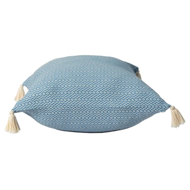 Sevita Casual Chevron Turkish Cotton Throw Pillow