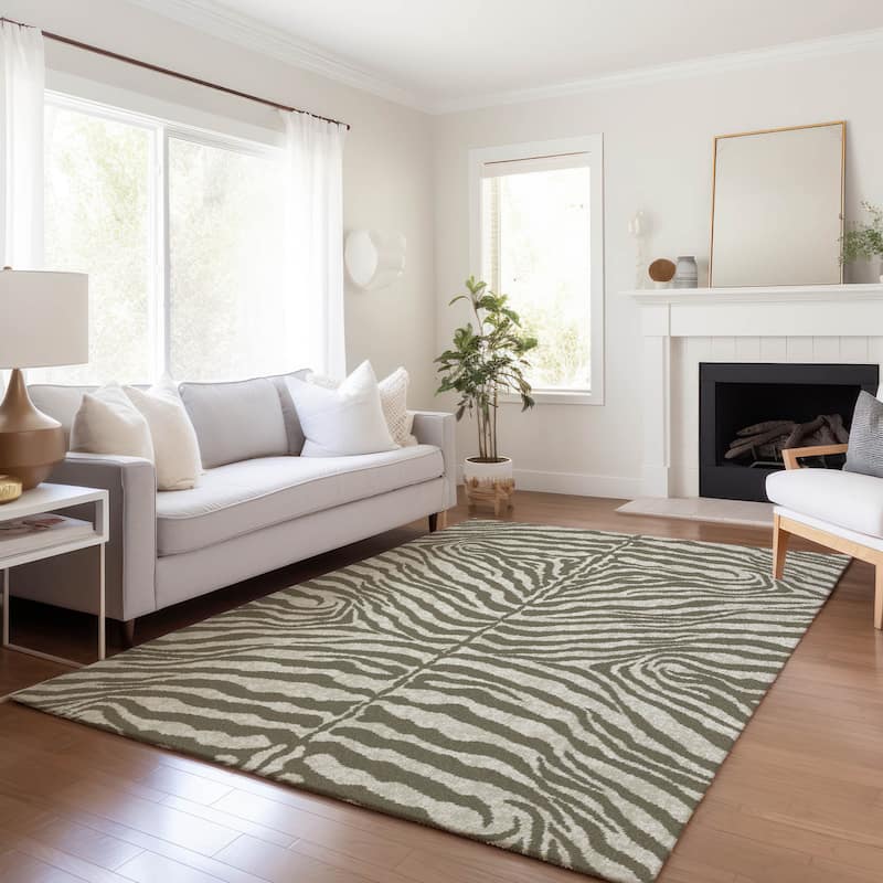 Premium Washable Super Soft Animal Print Mayfield Rug