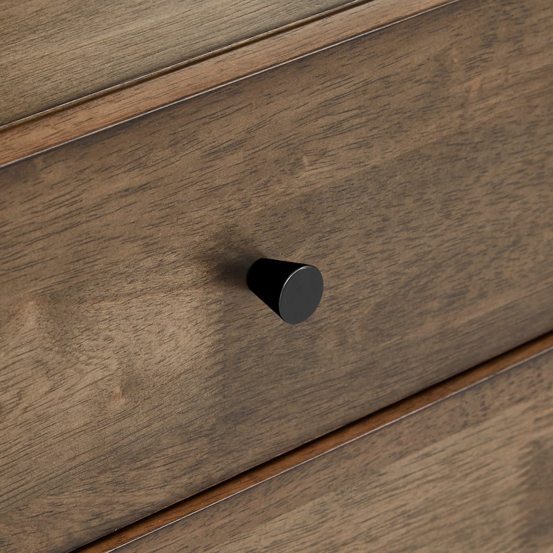 Ozan Walnut Finish 5-drawer Chest by iNSPIRE Q Modern