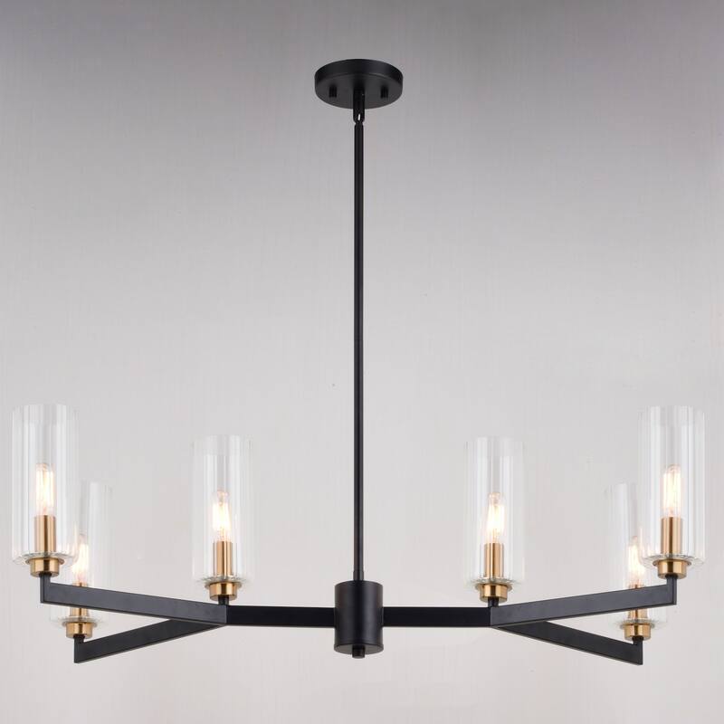 Vaxcel Lighting H0300 6 Light 32" Wide Chandelier