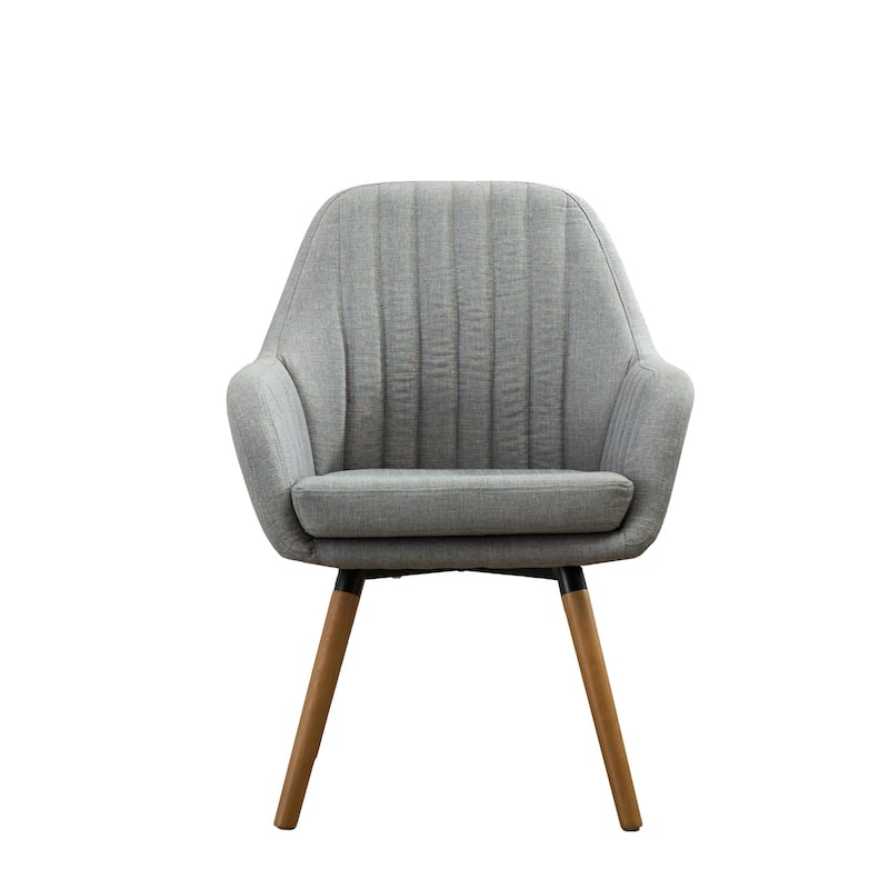 Contemporary Fabric Accent Chair