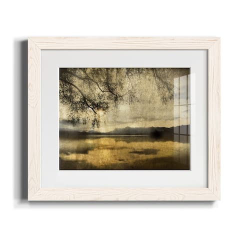 Golden Staffelsee Lake-Premium Framed Print - Ready to Hang