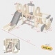 preview thumbnail 6 of 4, Kids Swing N-Slide Set With Bus Play Structure Freestanding Climber Slide Playset With Basketball Hoop