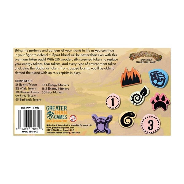Spirit Island: Premium Token Pack - Bed Bath & Beyond - 40894256