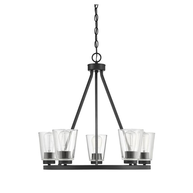 Savoy House Calhoun 5 Light 25" Wide Ring Chandelier