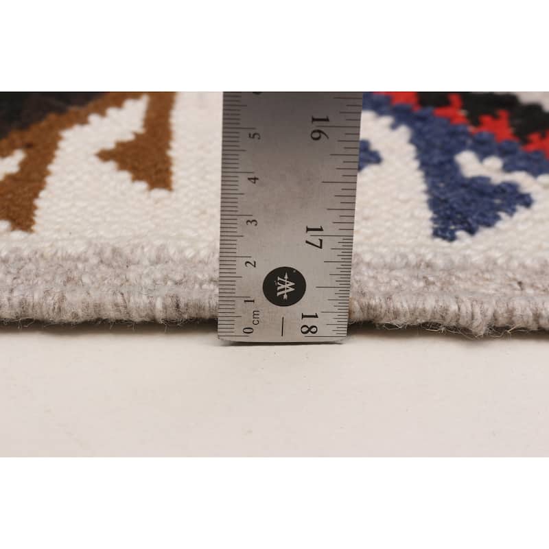 Ankara Grey Kilim 5'2" x 8'0" - 5'2 x 8'0