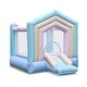 preview thumbnail 11 of 20, Gymax Kids Bounce House w/ Slide Basketball Rim Inflatable Basketball