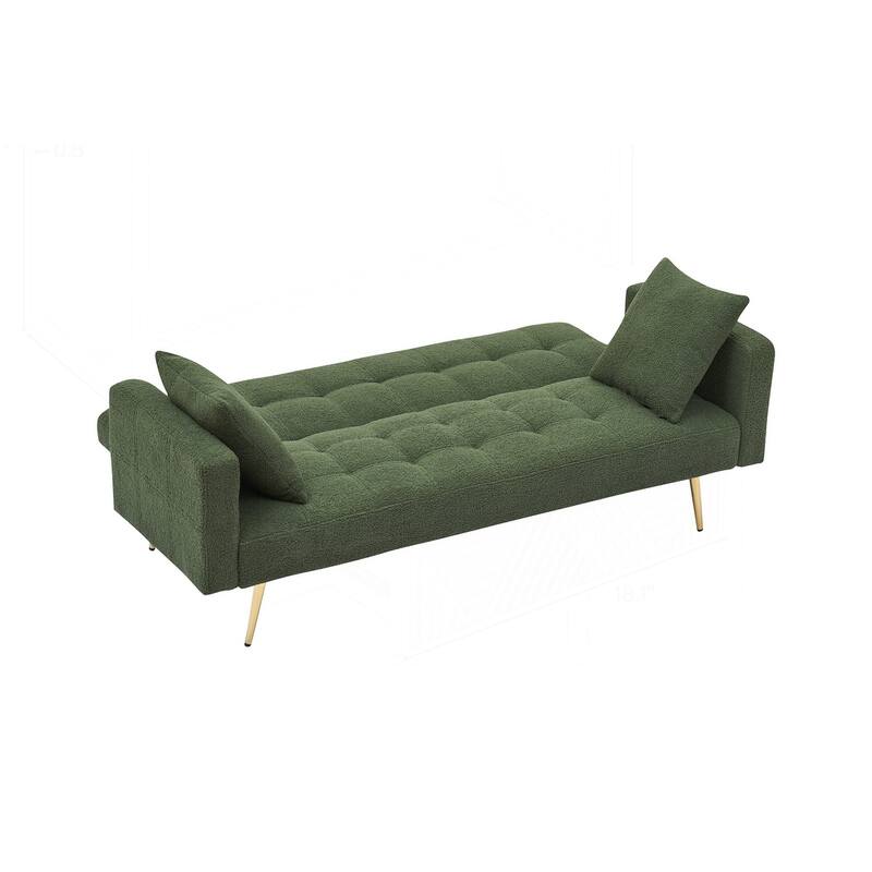 Versatile Fleece Sofa Bed with Multiple Functionalities and Premium Materials