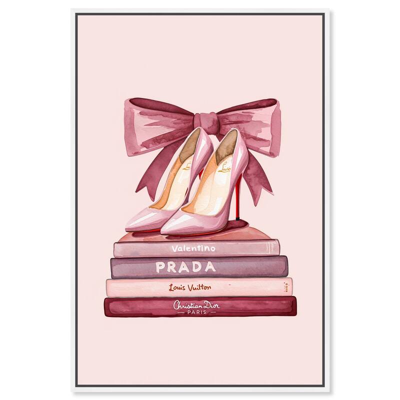 Stack of Fashion Canvas by Art Remedy - White - 36" x 54"