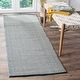preview thumbnail 5 of 67, SAFAVIEH Handmade Flatweave Montauk Mariko Casual Cotton Rug 2'3" x 10' Runner - Ivory/Navy