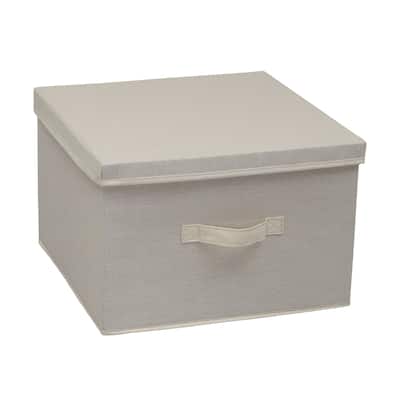 Household Essentials Storage Box With Lid With Sturdy Sides