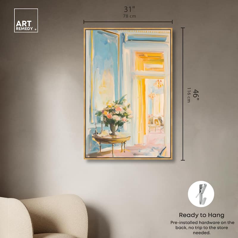 Glowing Room I Canvas by Art Remedy
