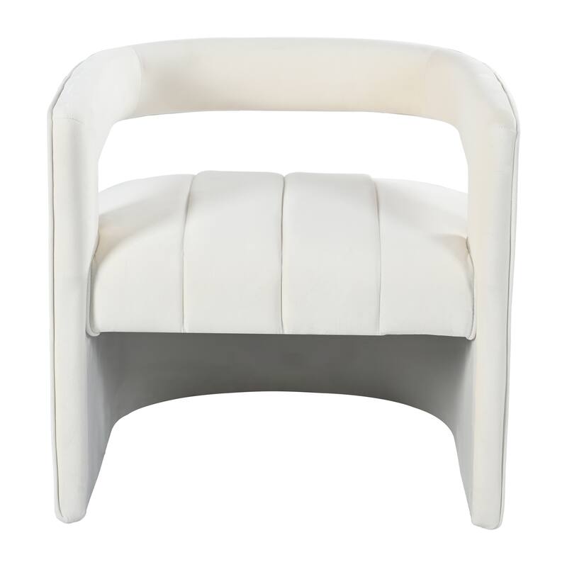 Celi Modern Velvet Accent Chair by Christopher Knight Home