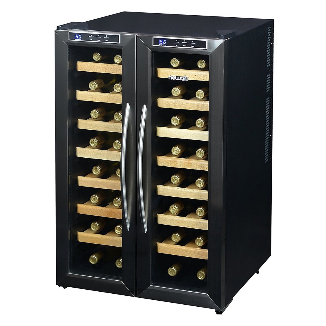 Newair dual store zone beverage cooler