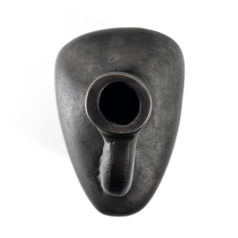 11" Gray Aluminum Jug Table Vase - 5