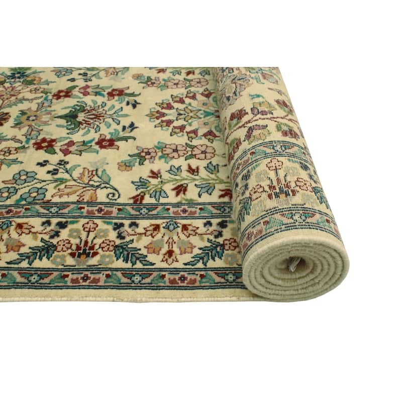 Pak-Persian Elinor Ivory/Rose Runner - 2'6" x 11'9"