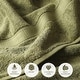 preview thumbnail 54 of 197, Superior Egyptian Cotton 6 Piece Towel Set Ultra Plush & Absorbent Bath, Hand & Face Towels, Heavyweight Spa Quality