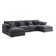 preview thumbnail 40 of 40, 6 - Piece Chenille Sectional