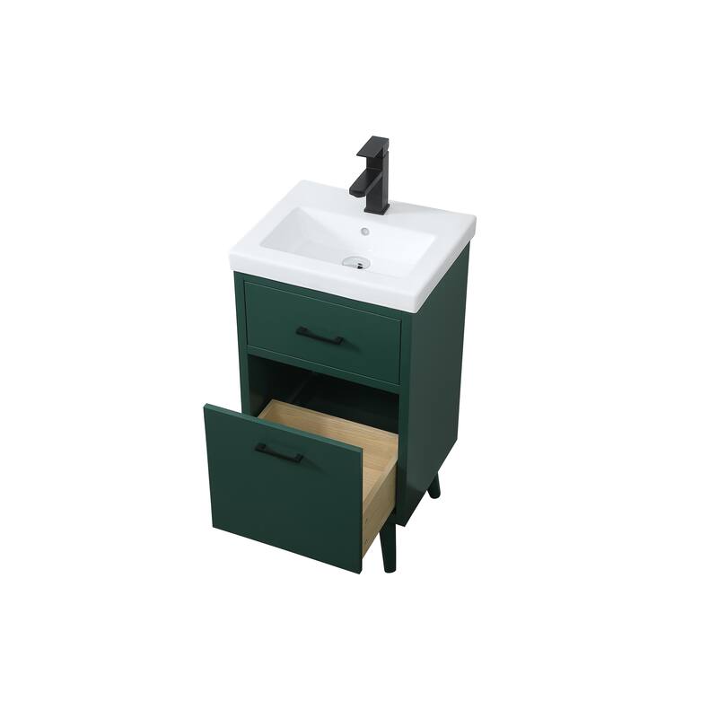 Nautical 18 - 30 Inch Single Bathroom Vanity