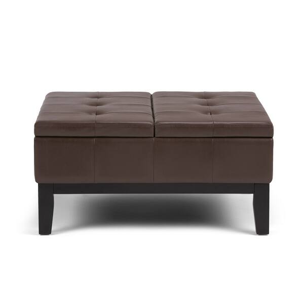 Square Leather Storage Ottoman Coffee Table / Ottoman Coffee Table Ideas It S Time To Go Hybrid : Not available for pickup and same day delivery.