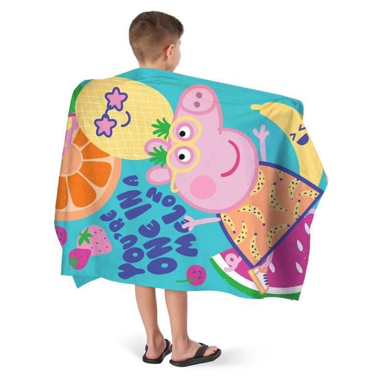 Peppa Pig Fruit Salad One In A Melon 2PK Beach Towels - 30" x 60"