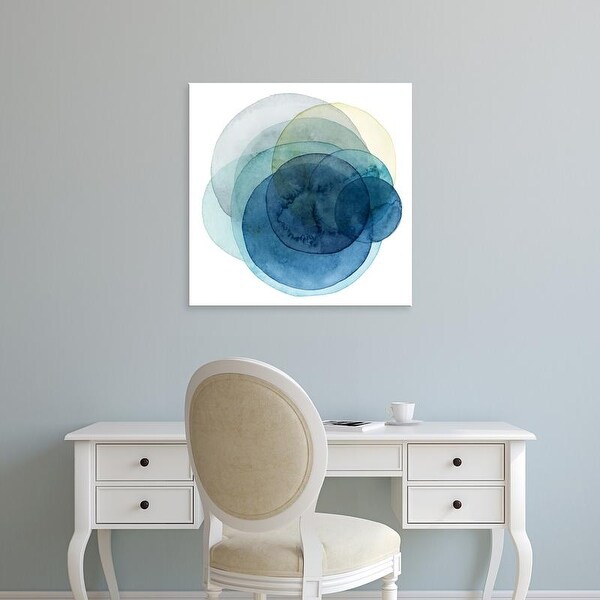 Easy Art Prints Grace Popp's 'Evolving Planets I' Premium Canvas Art